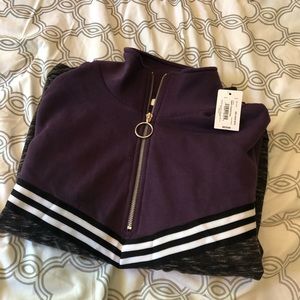 Purple Half Zip